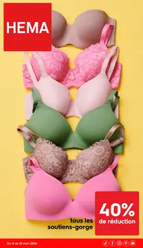 HEMA couverture de brochure