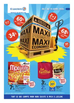 E.Leclerc couverture de brochure