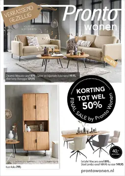 Pronto Wonen folder voorblad