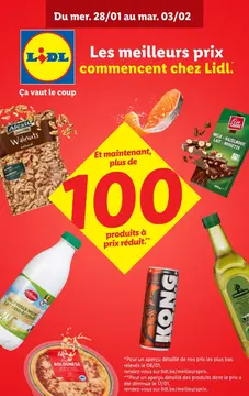 Lidl couverture de brochure