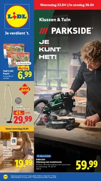 Lidl folder voorblad