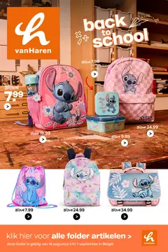 vanHaren Schoenen folder voorblad