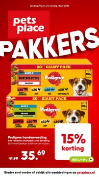 Pets Place folder voorblad