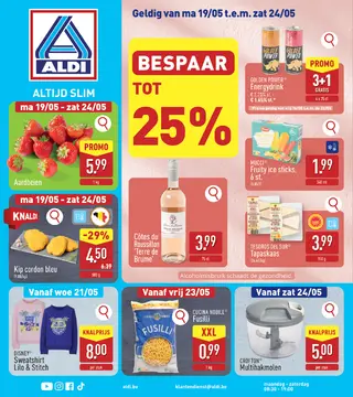 ALDI folder voorblad