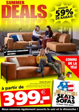 Seats and Sofas couverture de brochure