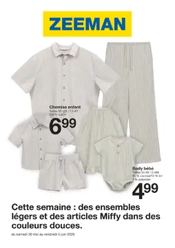 Zeeman couverture de brochure