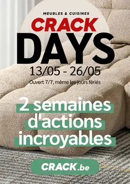 Meubles & Cuisines Crack couverture de brochure