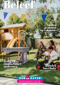 Van Asten BabySuperstore folder voorblad