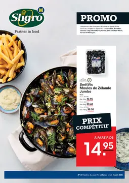 Sligro-M couverture de brochure