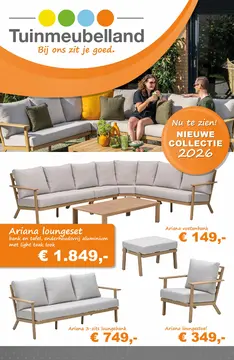 Tuinmeubelland folder voorblad