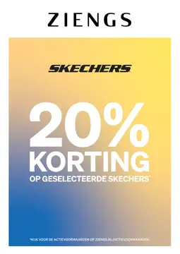Ziengs Schoenen folder voorblad