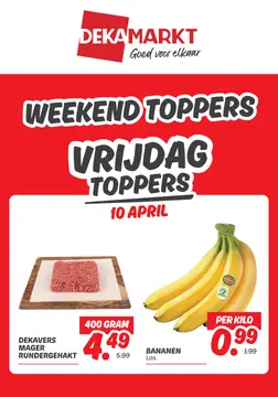 DekaMarkt folder voorblad