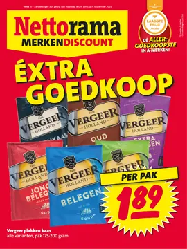 Nettorama folder voorblad