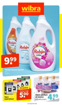 Wibra couverture de brochure