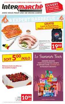 Intermarché couverture de brochure