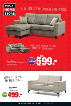 Budget Home Store folder voorblad