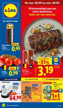 Lidl couverture de brochure