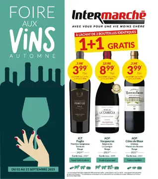 Intermarché couverture de brochure