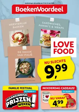 BoekenVoordeel folder voorblad