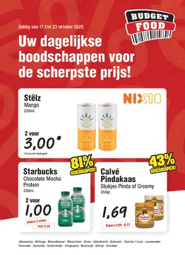 Budget Food folder voorblad