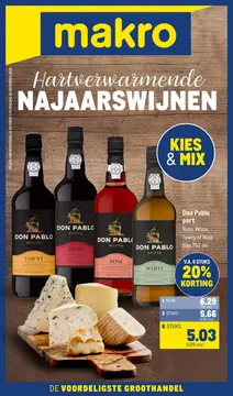 Makro folder voorblad