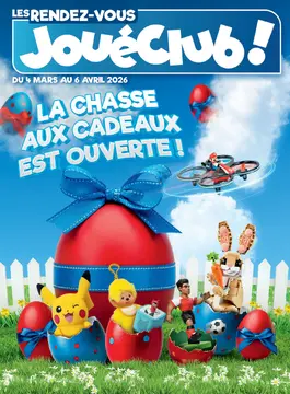 JouéClub couverture de brochure