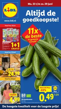 Lidl folder voorblad