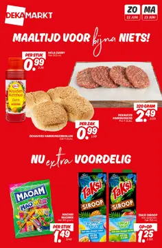 DekaMarkt folder voorblad