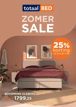 totaalBED folder voorblad