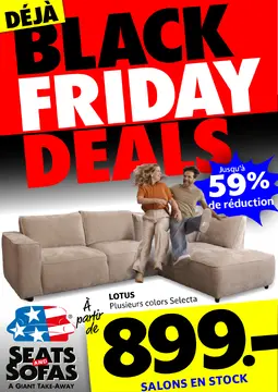 Seats and Sofas couverture de brochure