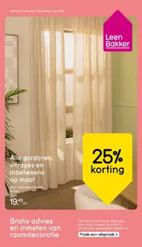 Leen Bakker folder voorblad