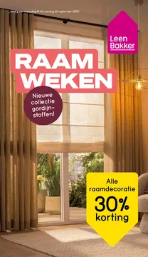 Leen Bakker folder voorblad