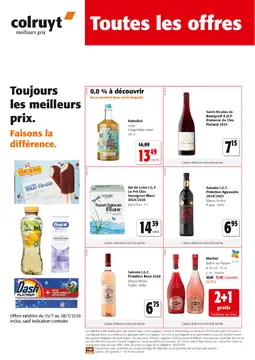 Colruyt couverture de brochure