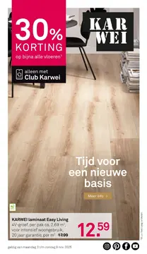 Karwei folder voorblad