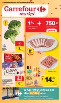 Carrefour Market  folder voorblad