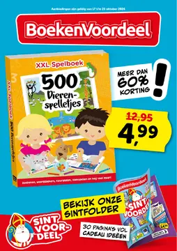 BoekenVoordeel folder voorblad