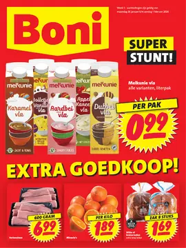 Boni  folder voorblad