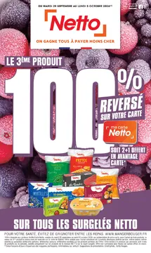 Netto couverture de brochure