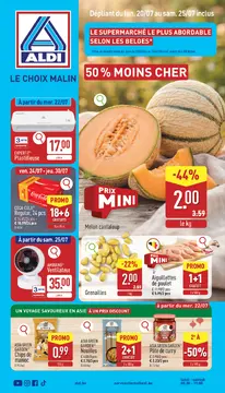 ALDI couverture de brochure