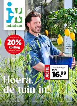 Intratuin folder voorblad