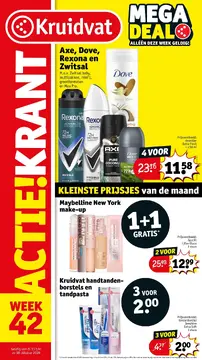 Kruidvat folder voorblad