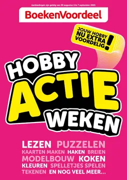 BoekenVoordeel folder voorblad