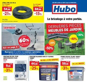 Hubo couverture de brochure