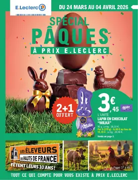 E.Leclerc couverture de brochure