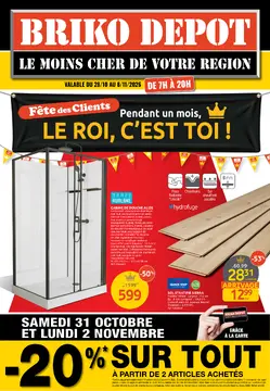 Briko Depot couverture de brochure