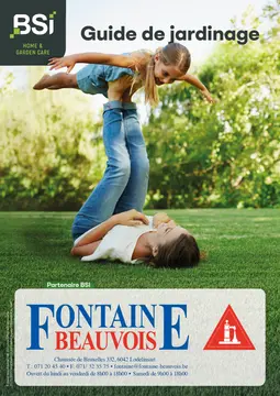 Fontaine Beauvois couverture de brochure