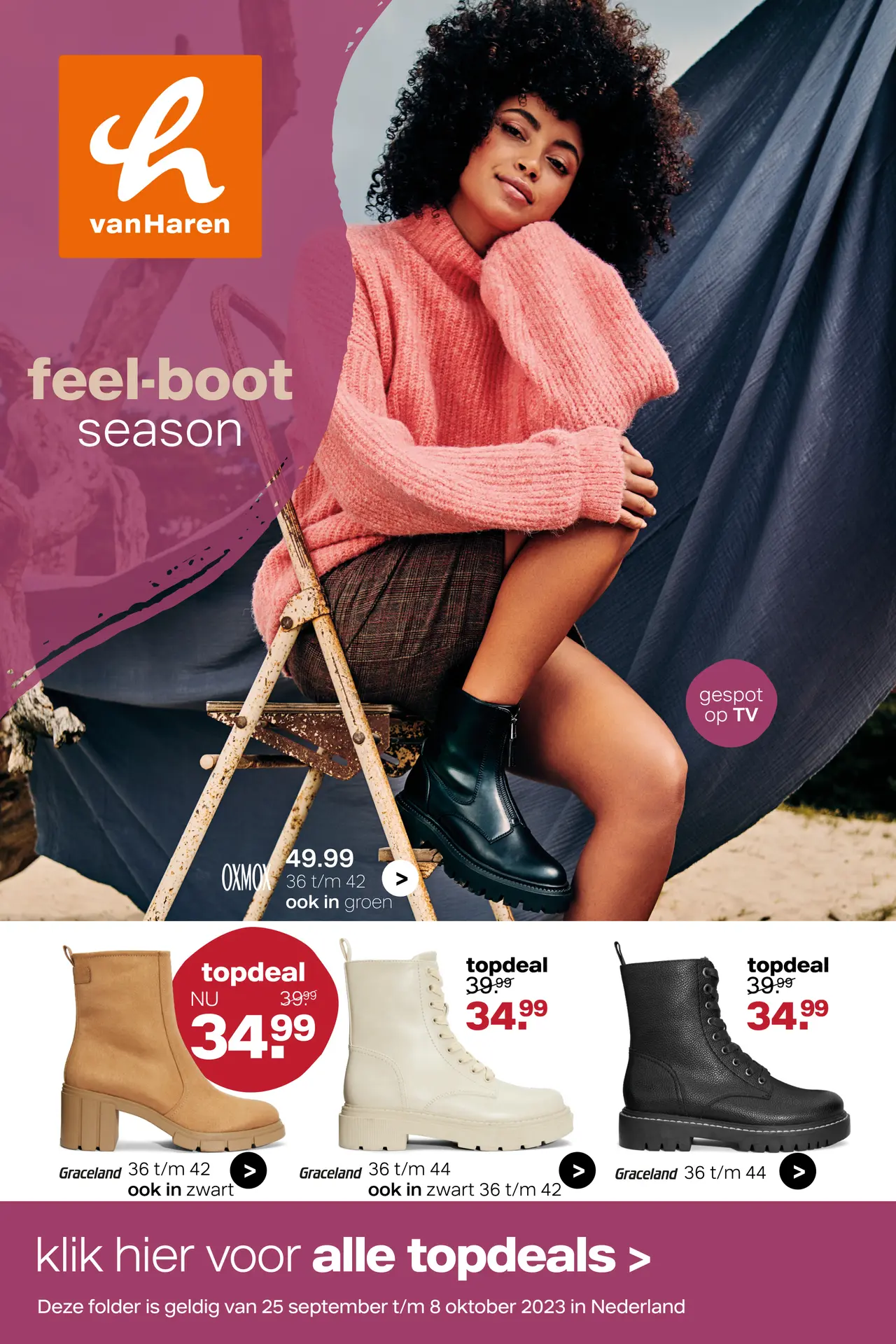 Van clearance haren schoen