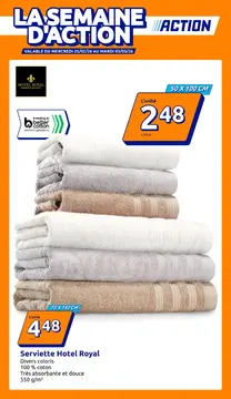 Action couverture de brochure