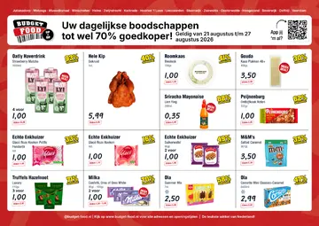 Budget Food folder voorblad