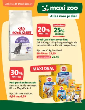 Maxi Zoo folder voorblad